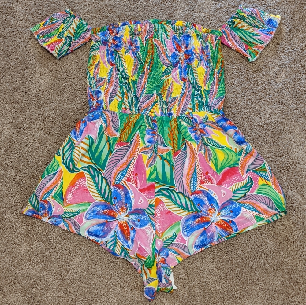 Off-the-Shoulder Romper